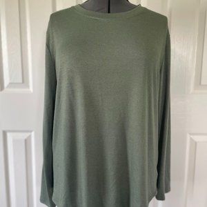 Banana Republic Luxespun Long-Sleeve Knit Shirt XXL